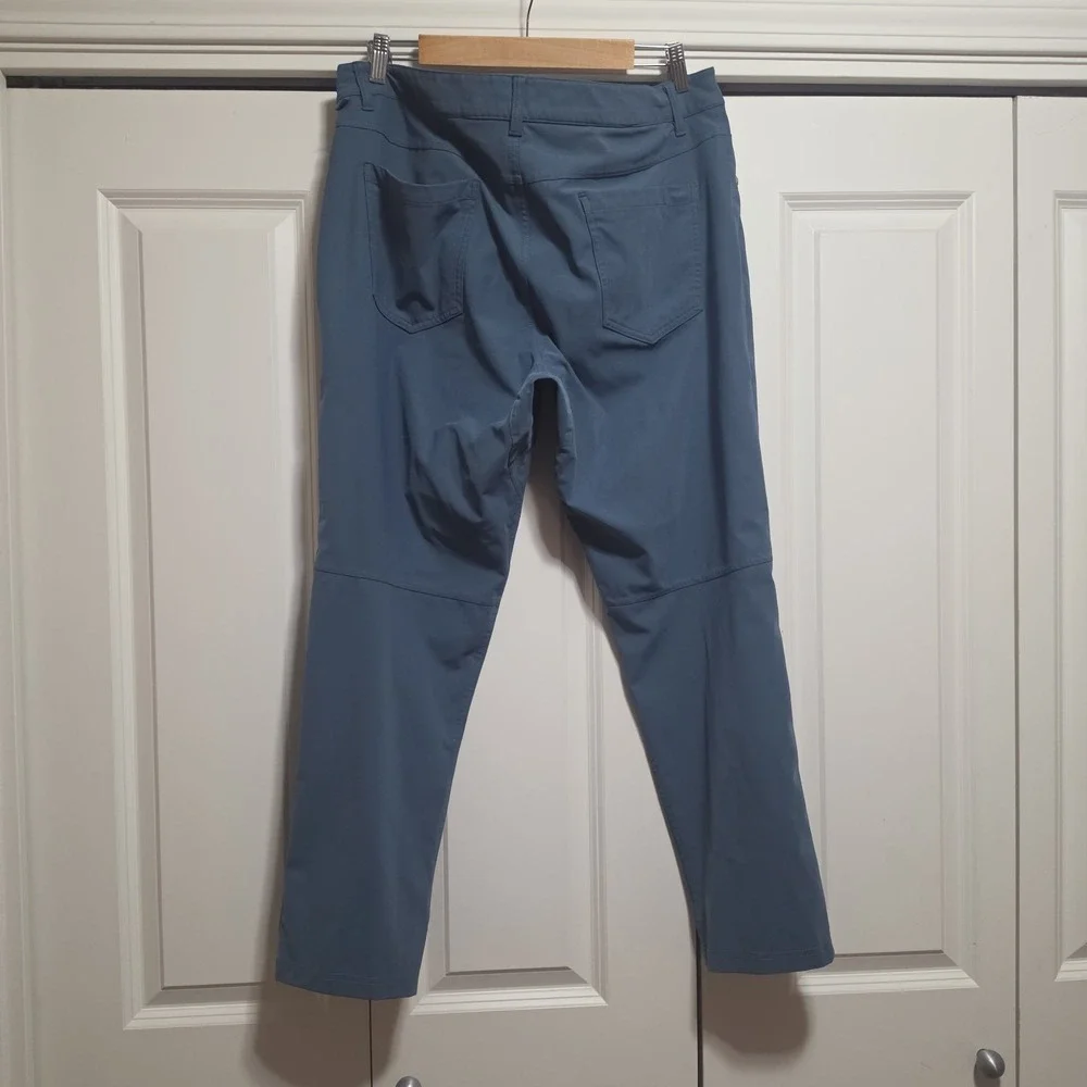 Lululemon ABC Pant Men's 36x29 Blue Warpstreme Stretch Casual Golf Pants